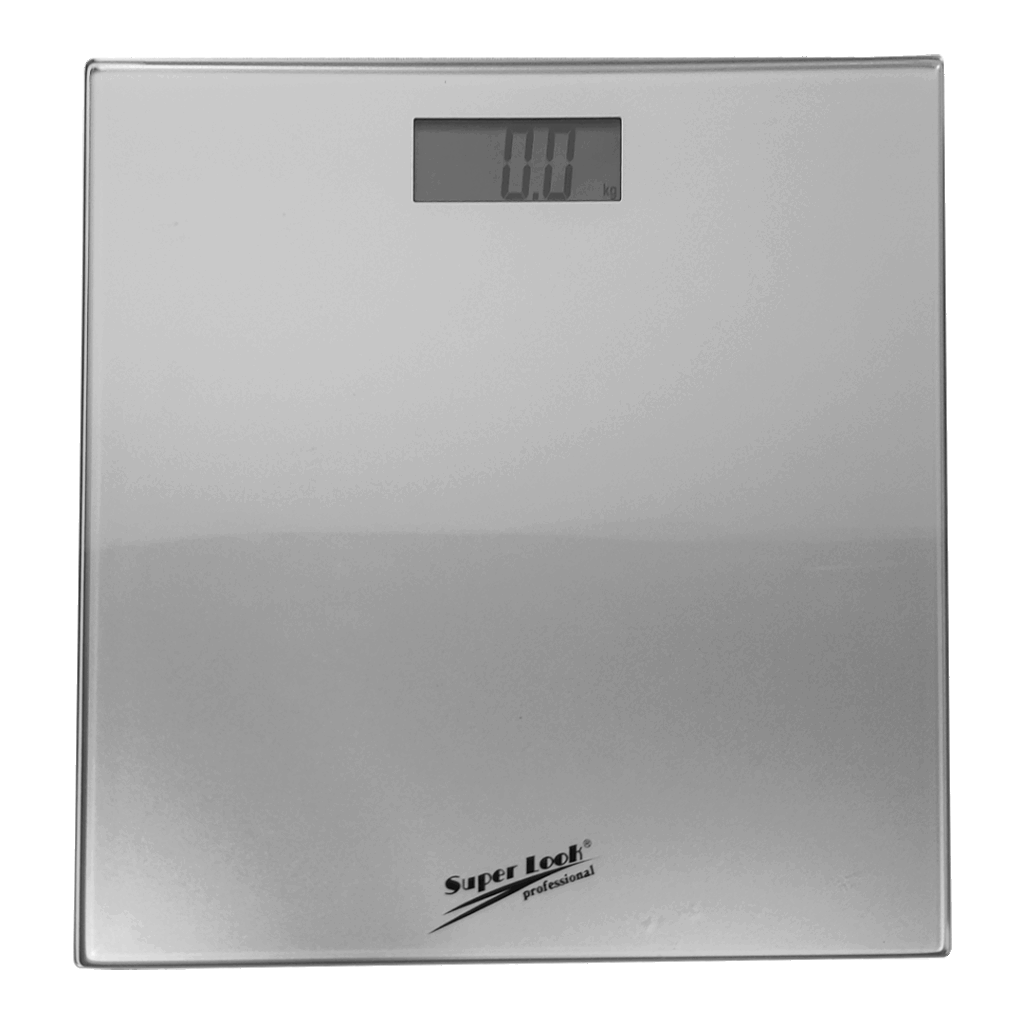 BÁSCULA PERSONAL PLATEADA SLP-400
