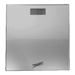BÁSCULA PERSONAL PLATEADA SLP-400