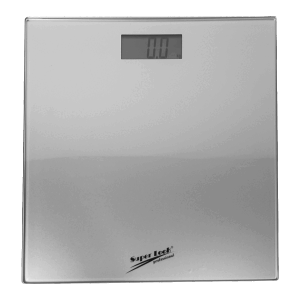 BÁSCULA PERSONAL PLATEADA SLP-400